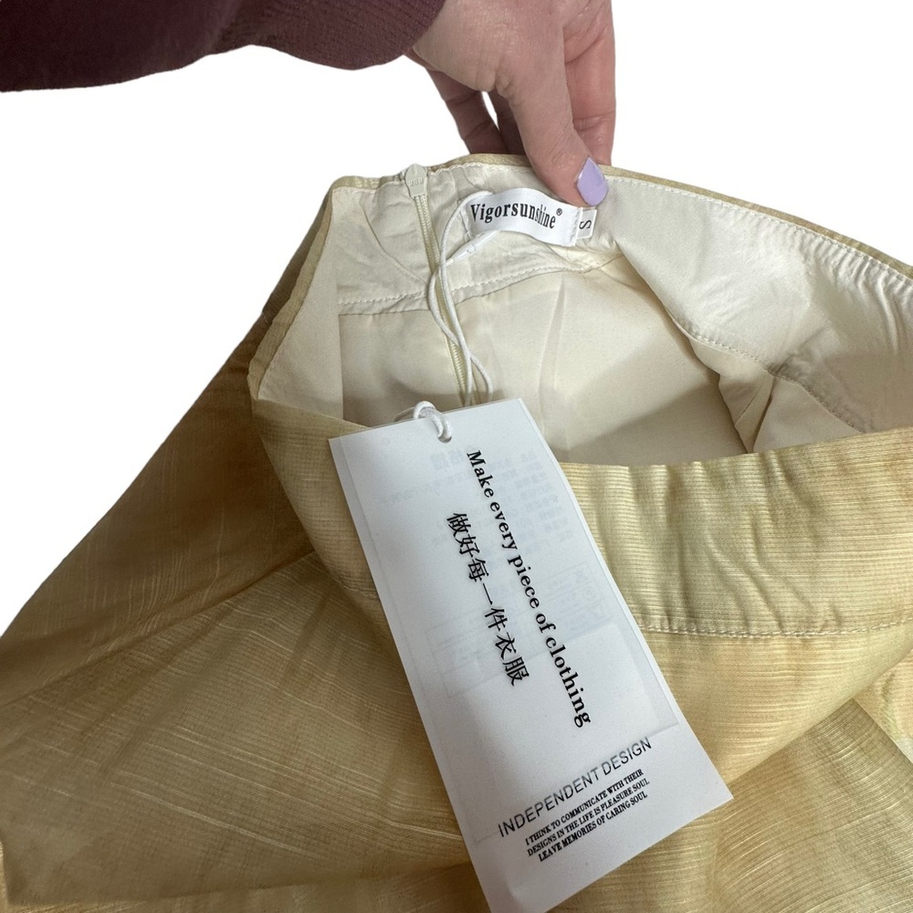 NWT Elegant Vintage Inspired Coastal Garden Floral CropTop/Maxi Skirt Set S - Picture 11 of 16